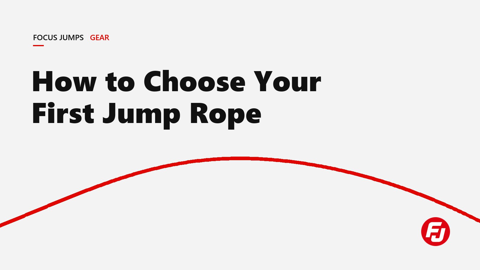 How to Choose Your First Jump Rope