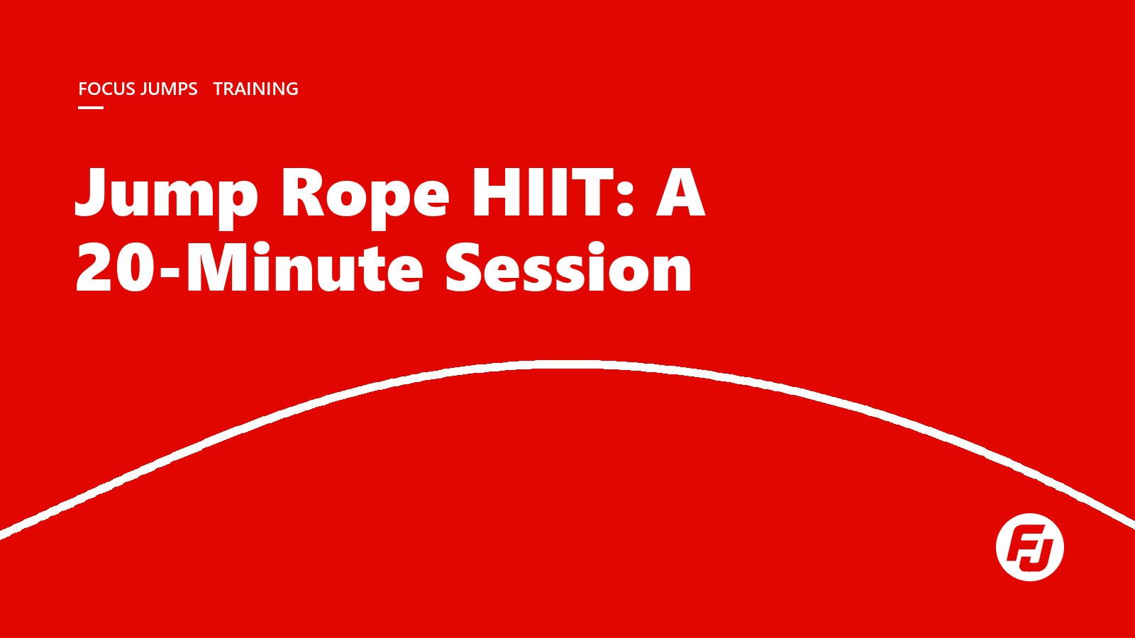 Jump Rope HIIT: A 20-Minute Session